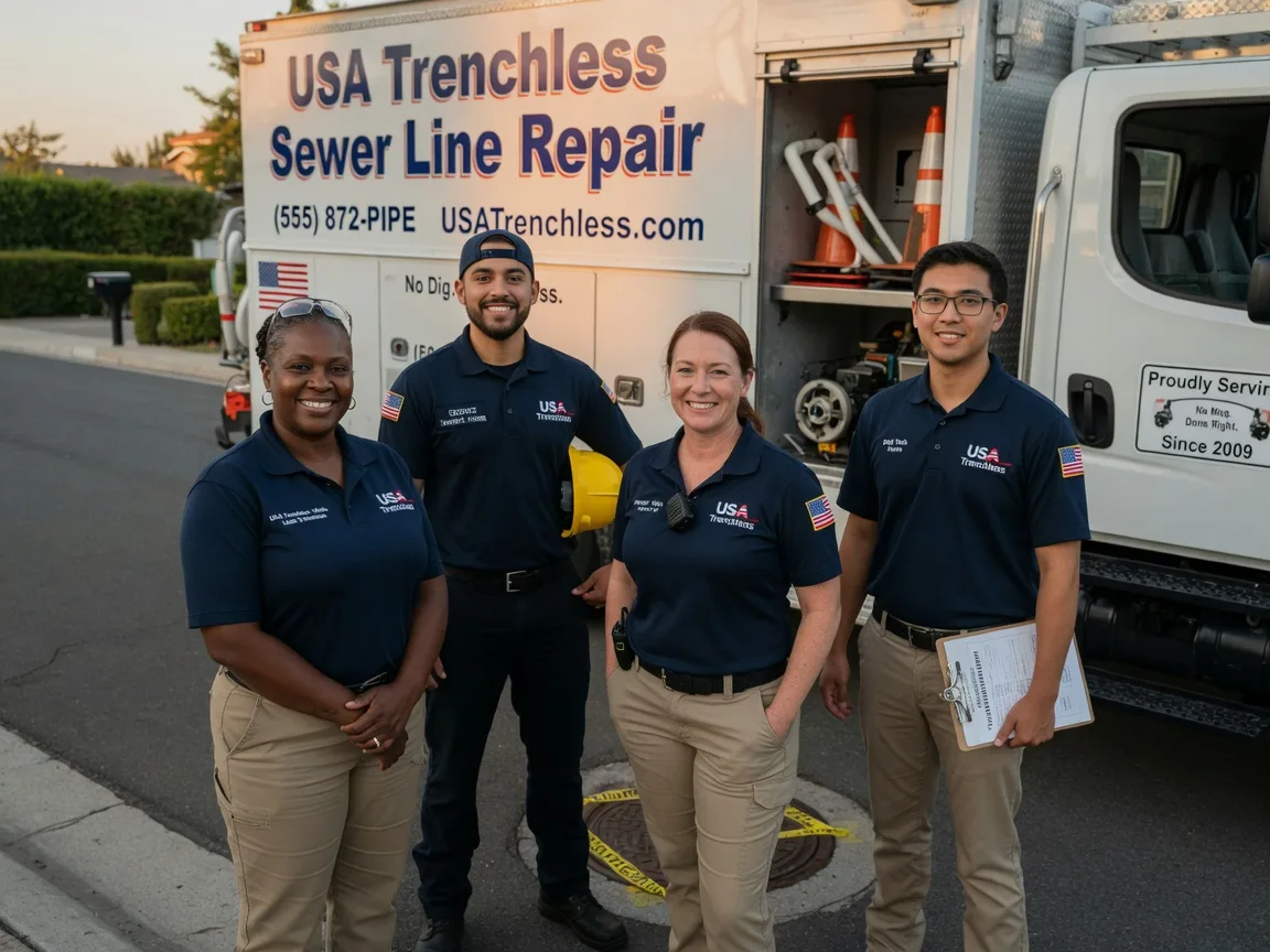 Sewer Line Repair company in Sarepta, LA